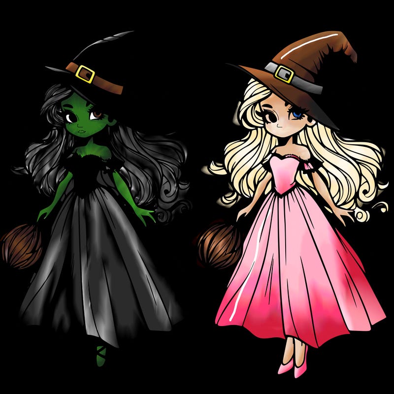 beautiful wicked witch. from wicked