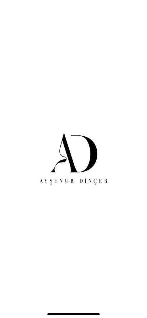 Ayşenur Dinçer Butik minimalist brand logo