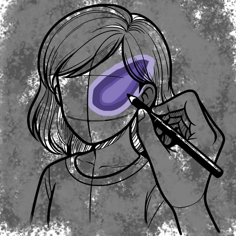 drawing a realistic person