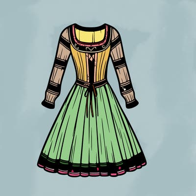 medieval dress