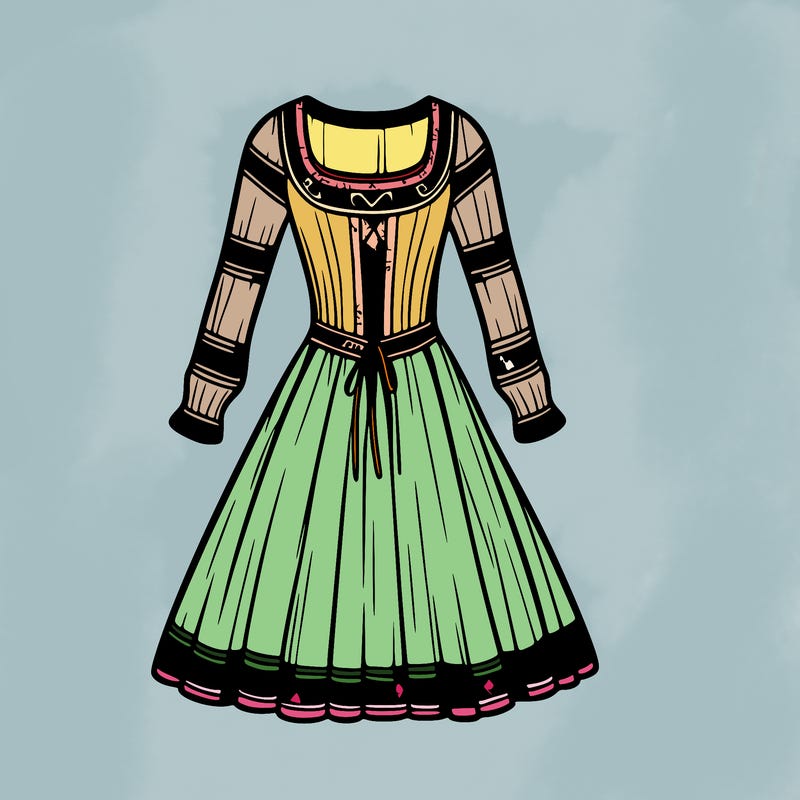 medieval dress
