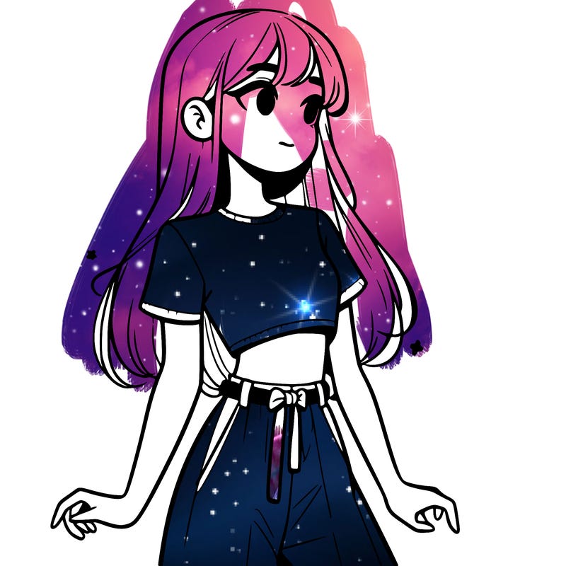 girl in a cute crop top