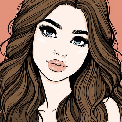 beautiful realistic girl