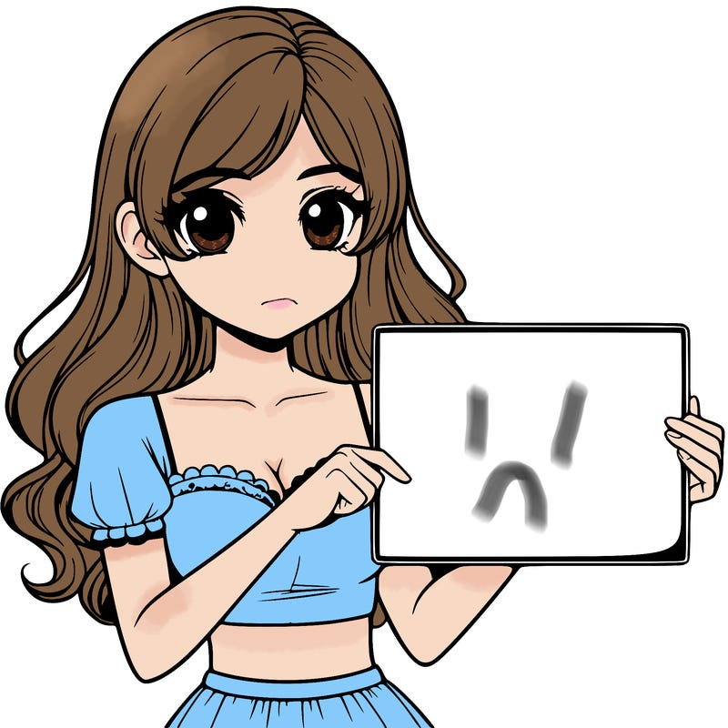 realistic pretty girl holding blank sign