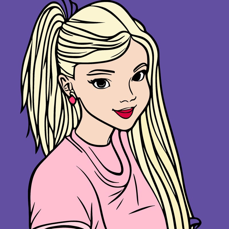 a girl