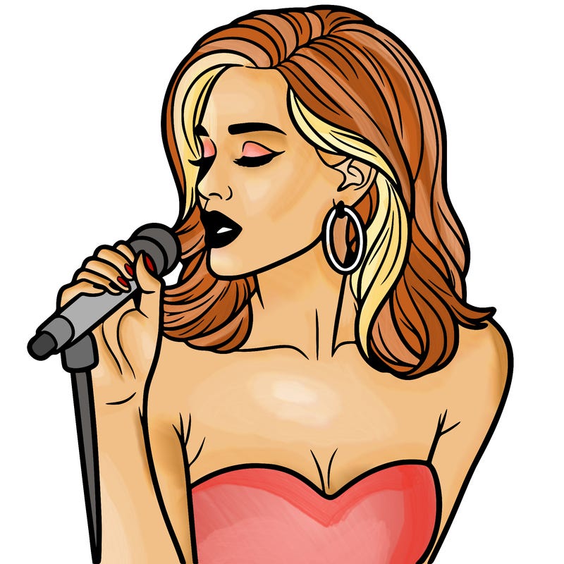 taylor swift  realistic singing a song