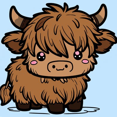 highland cow cute