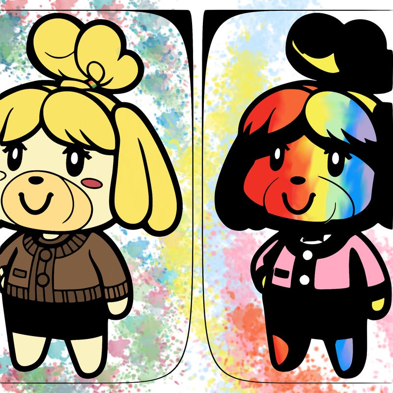 isabelle from animal crossing