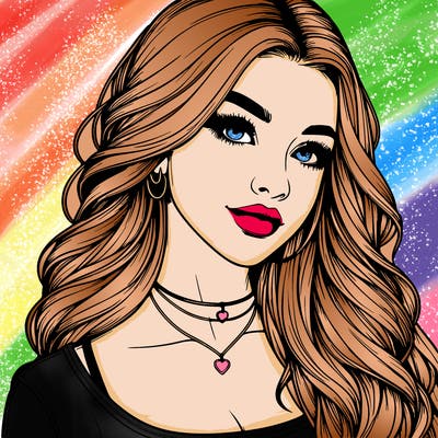 detailed realistic girl