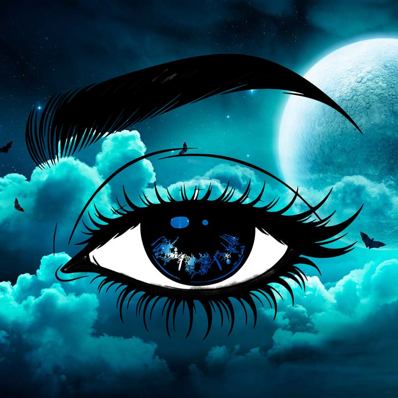 eye closed realistic