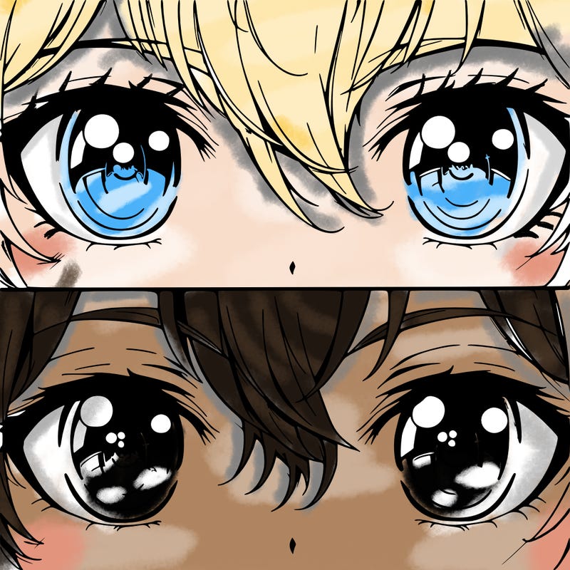 anime eyes