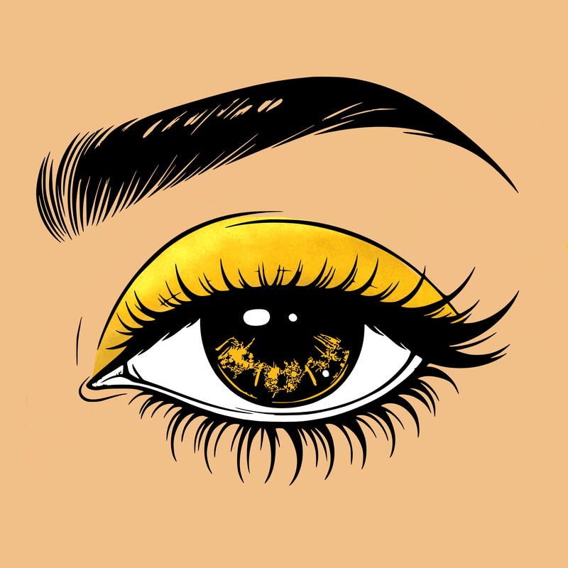 eye closed realistic