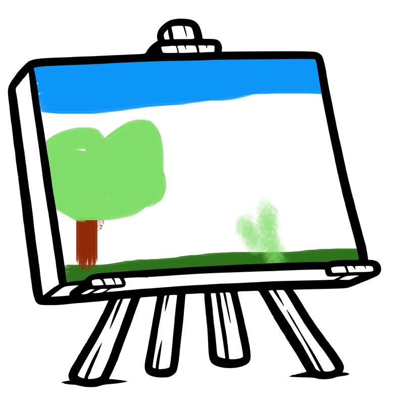blank canvas