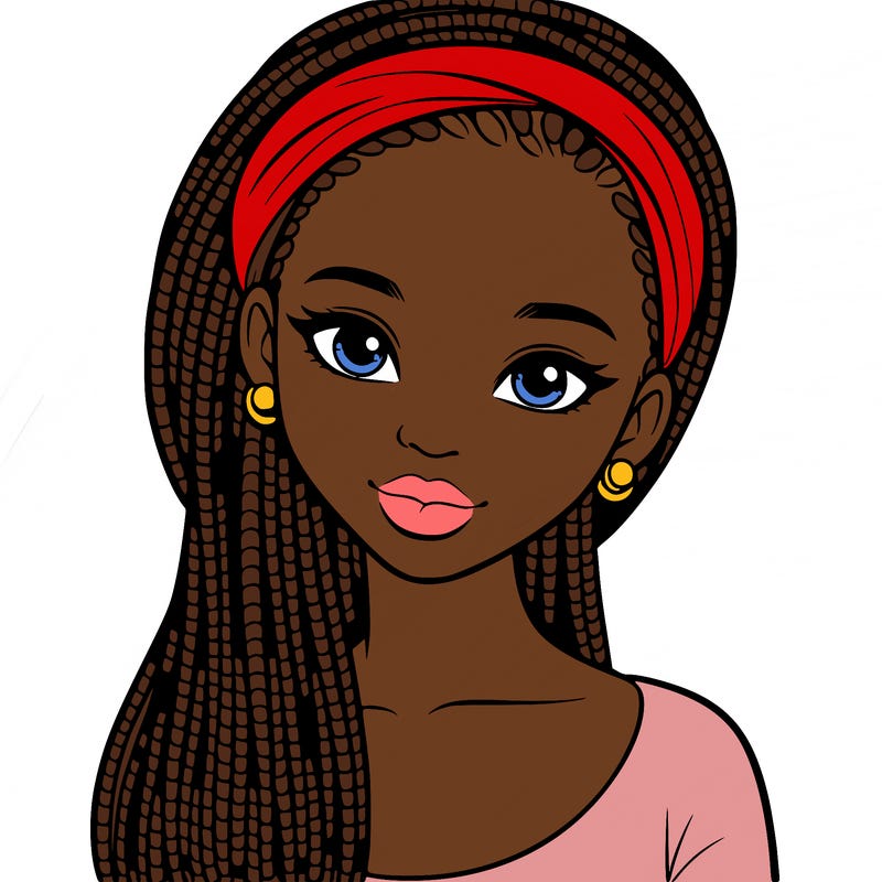 beautiful senegalese teenage girl