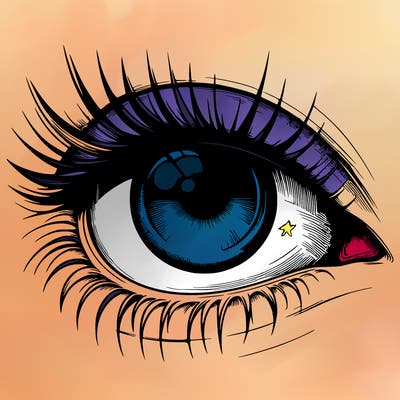 realistic eye