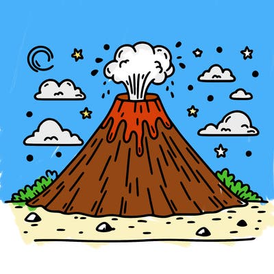 volcano