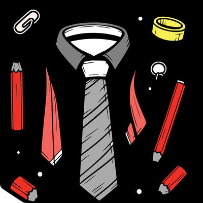a tie