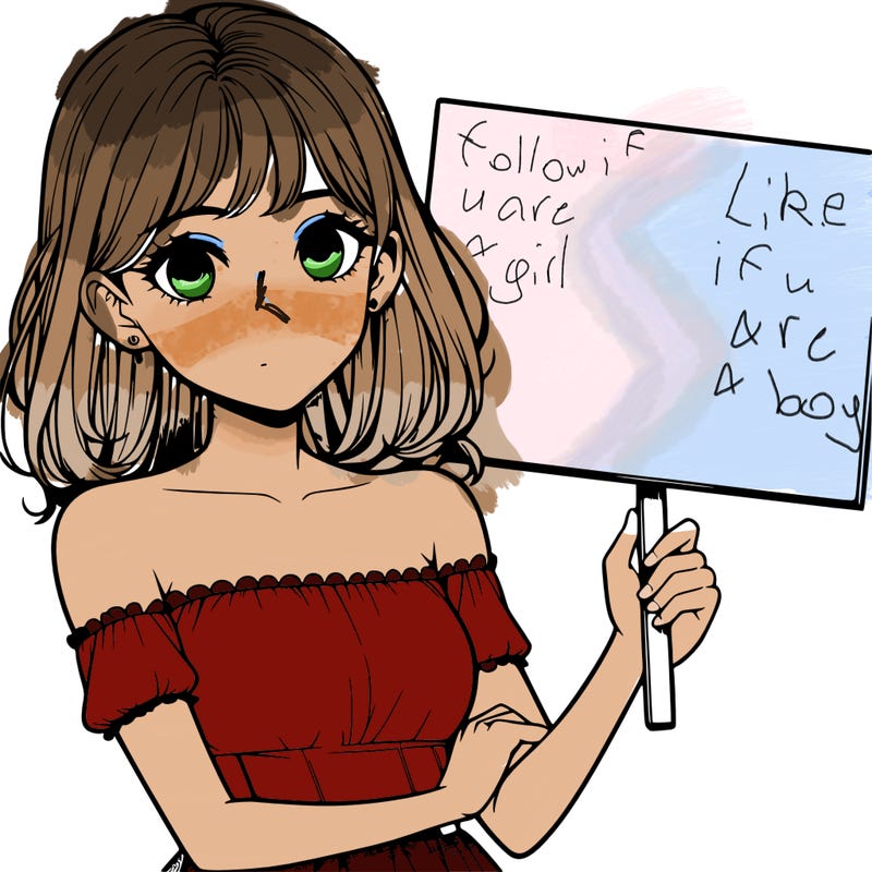 realistic pretty girl holding blank sign