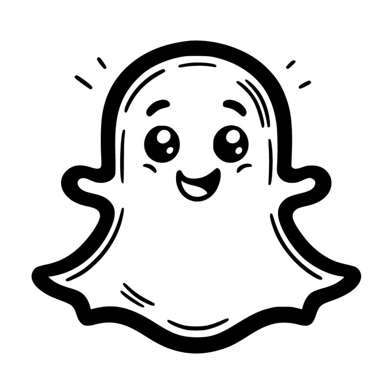 regular snapchat logo
