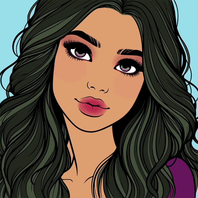 beautiful realistic girl