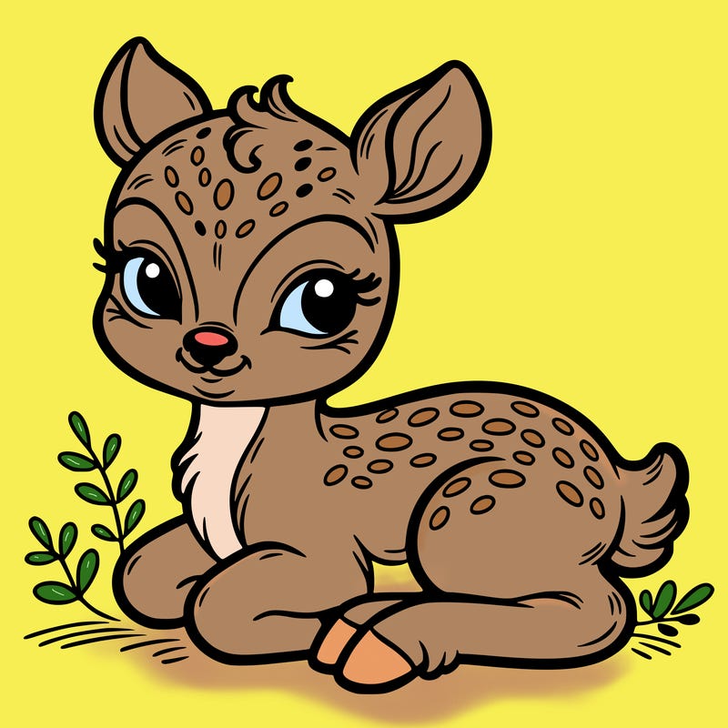 baby deer