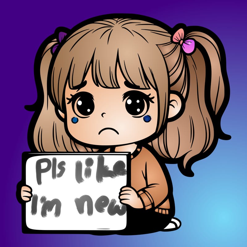 sad girl with a blank sign