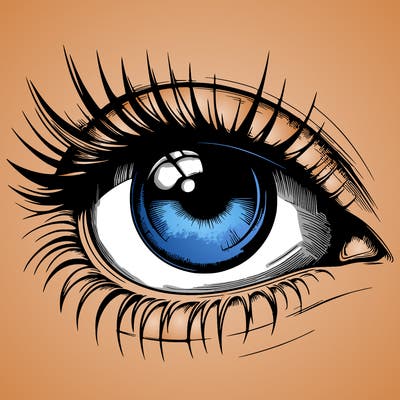 realistic eye