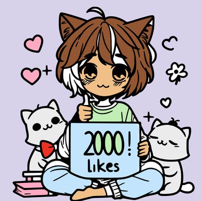 ty for 200 likes