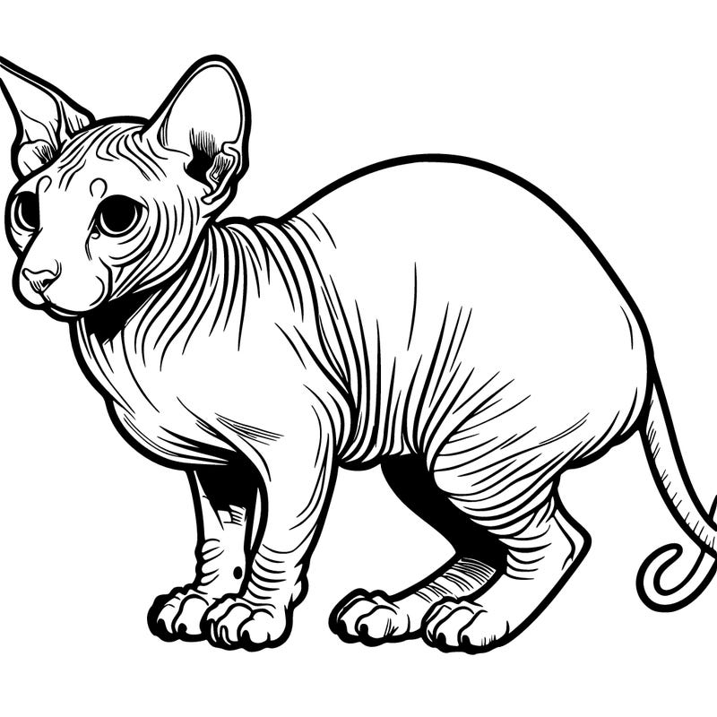 hairless cat