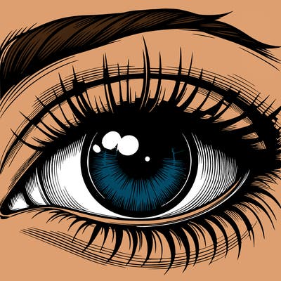 realistic eye