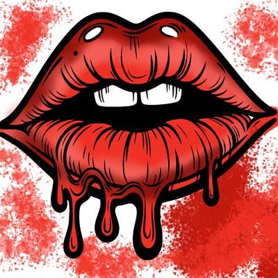lips that look realistic and drip
