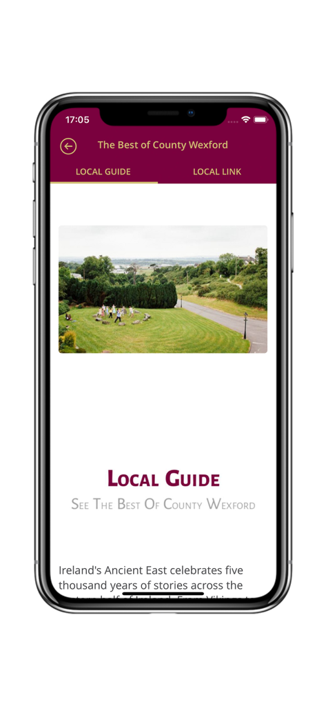 Brandon House Hotel - ブランドン ハウス ホテルアプリ、カウンティ・ウェックスフォードのローカルガイドを表示