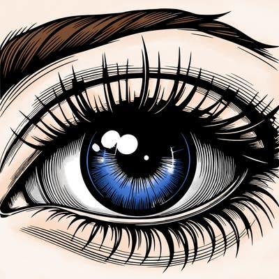 realistic eye