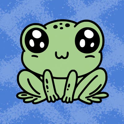 cute frog