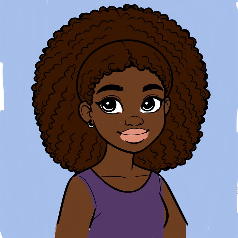 realistic black girl