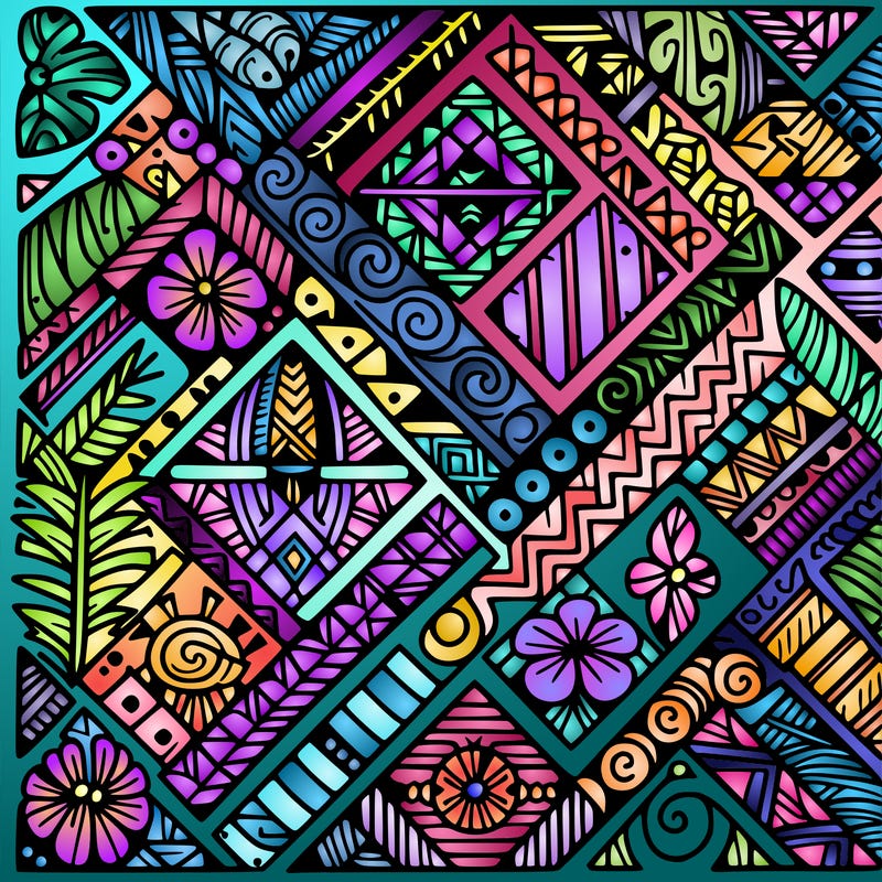 polynesian pattern
