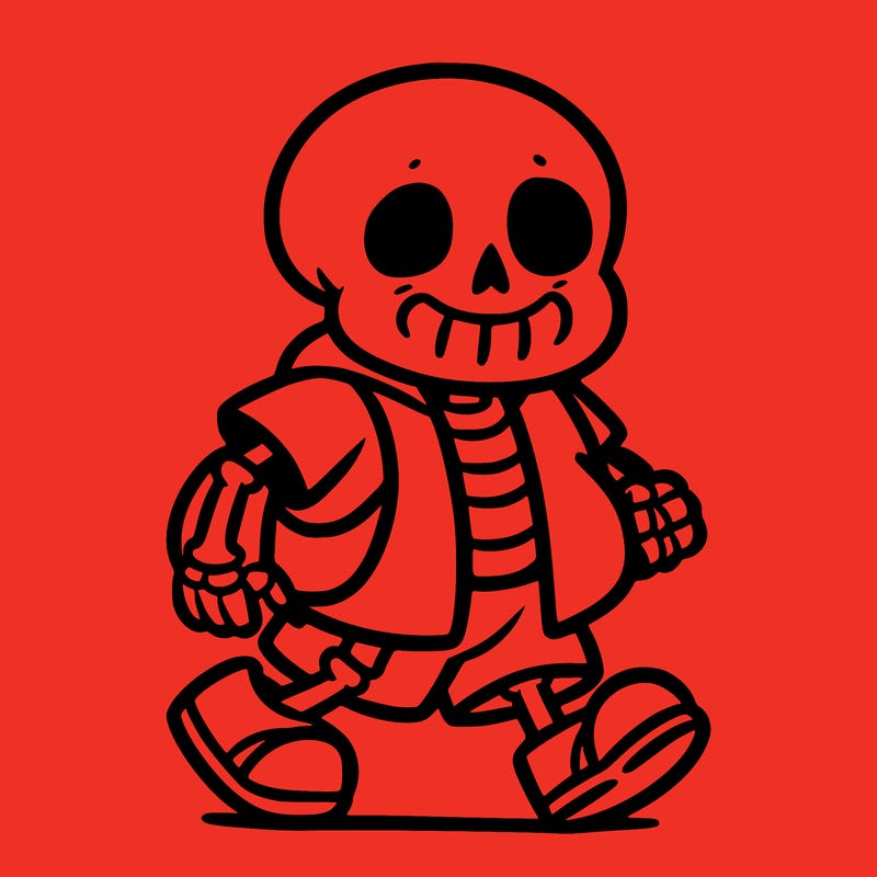 sans the skeleton