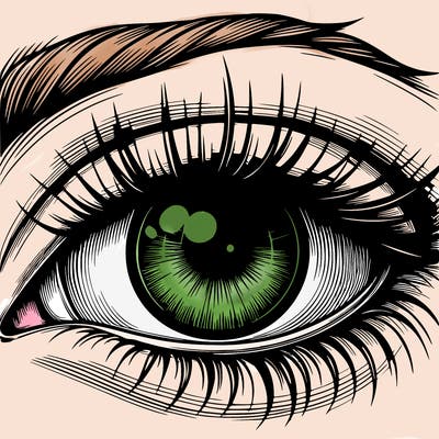 realistic eye