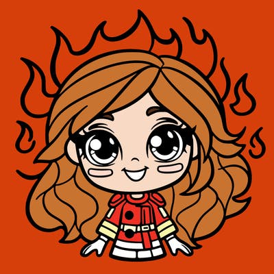 fire girl