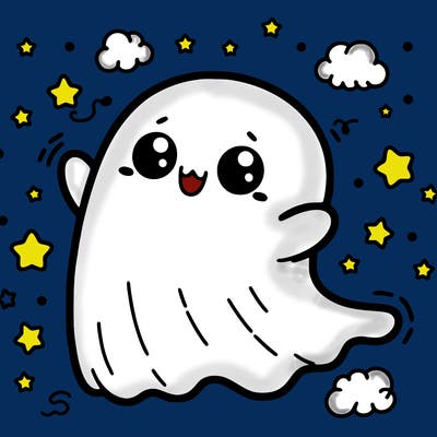 cute ghost