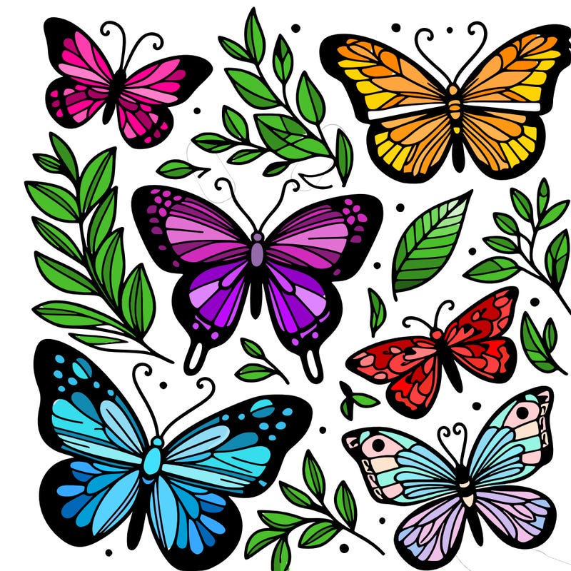 butterflies