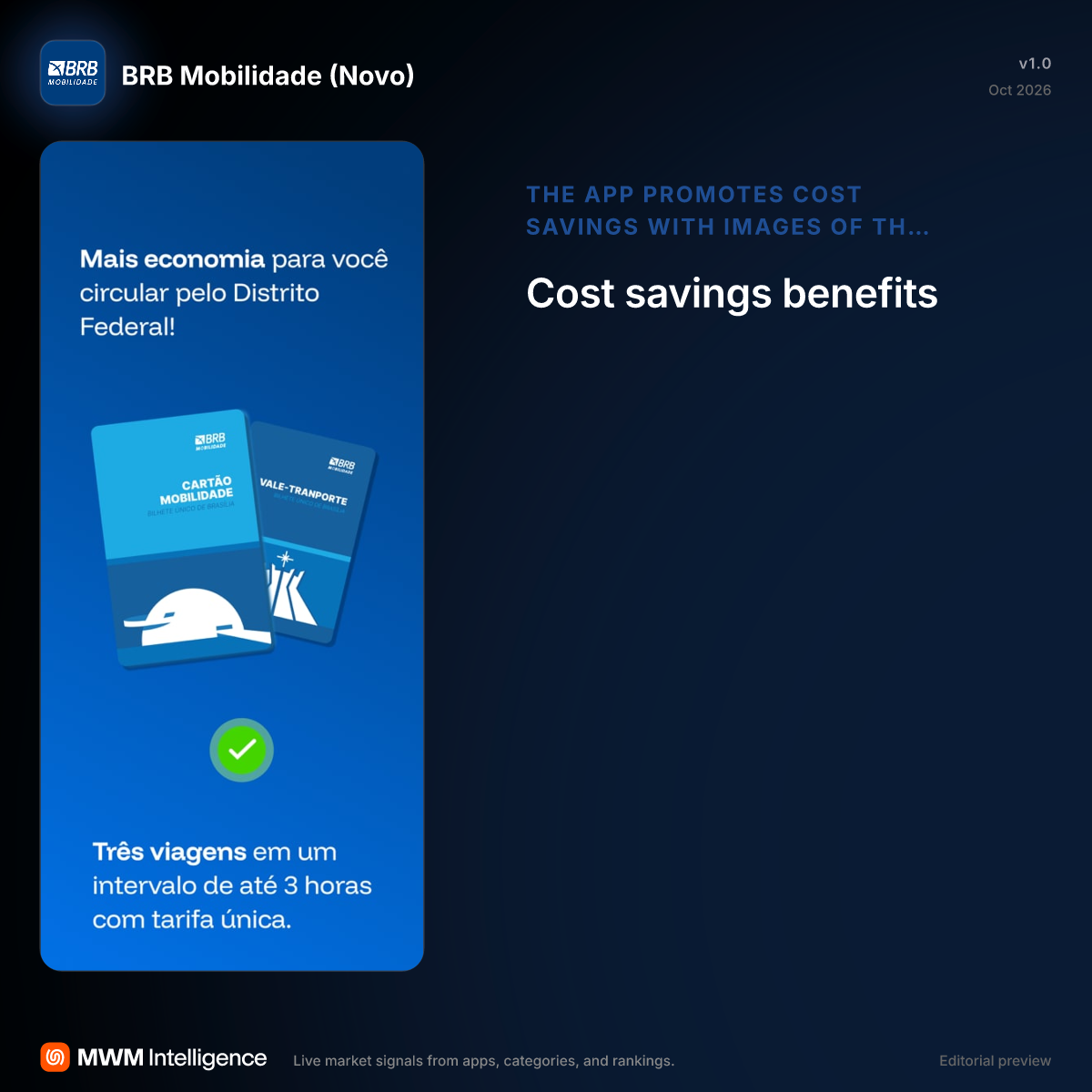 BRB Mobilidade (Novo) - Navegação App | MWM