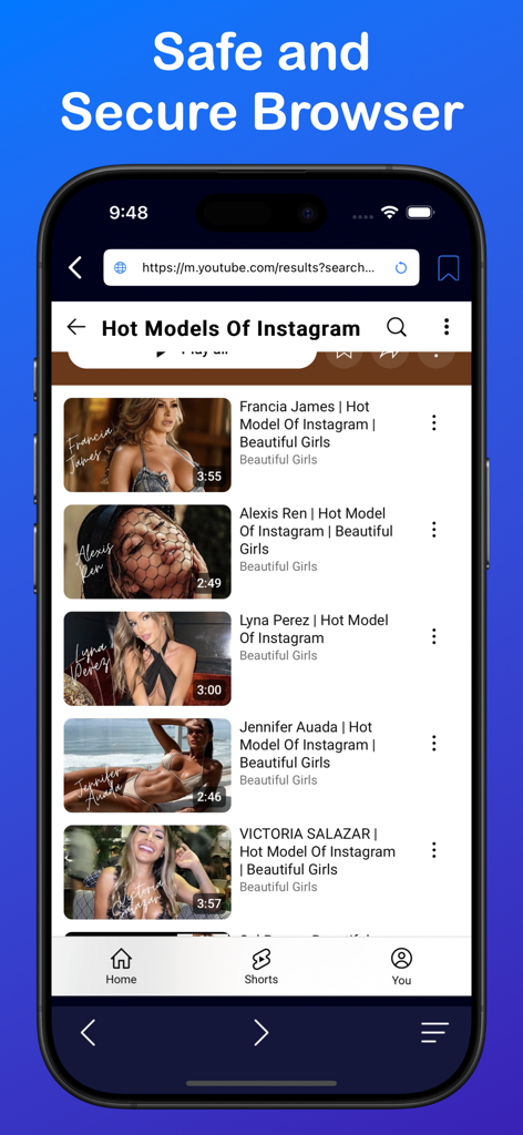 Calculator Lock - Photo Vault - Captura de pantalla que muestra la función de navegador privado seguro y protegido de la aplicación Calculadora segura.
