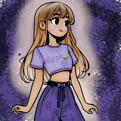 girl in a cute crop top