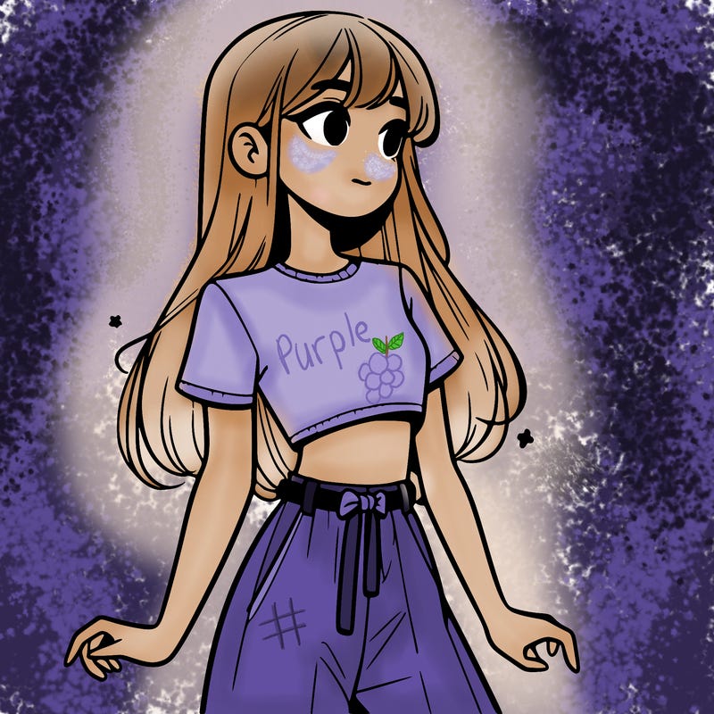 girl in a cute crop top