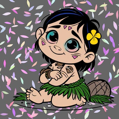 polynesian child