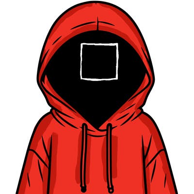 faceless girl in hoodie