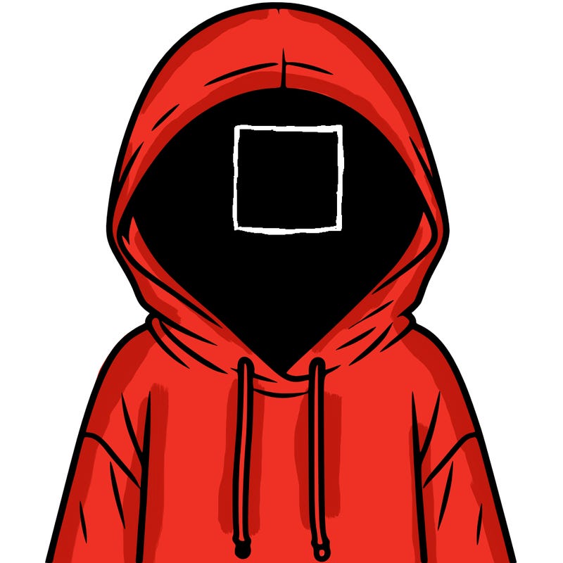 faceless girl in hoodie