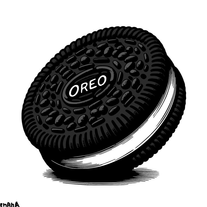realistic oreo
