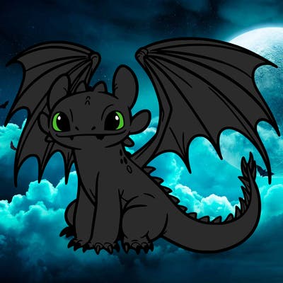 toothless dragon
